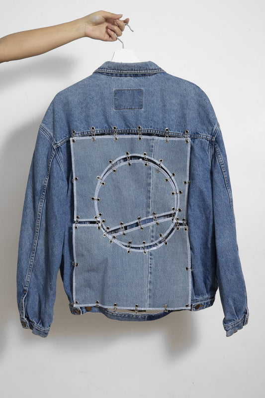 THE EXPERIMENT Denim jacket 02 - Circle squared