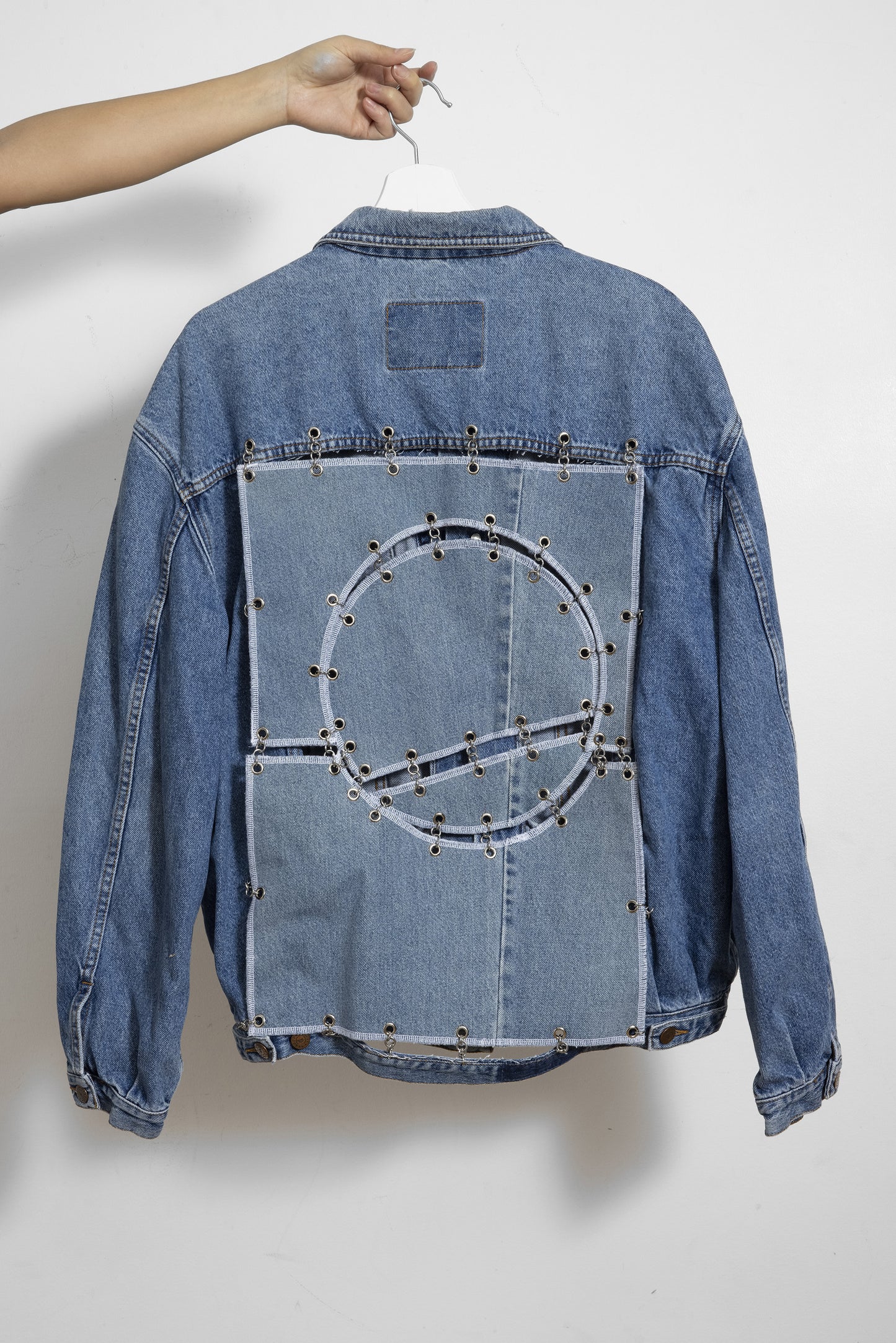 THE EXPERIMENT Denim jacket 02 - Circle squared