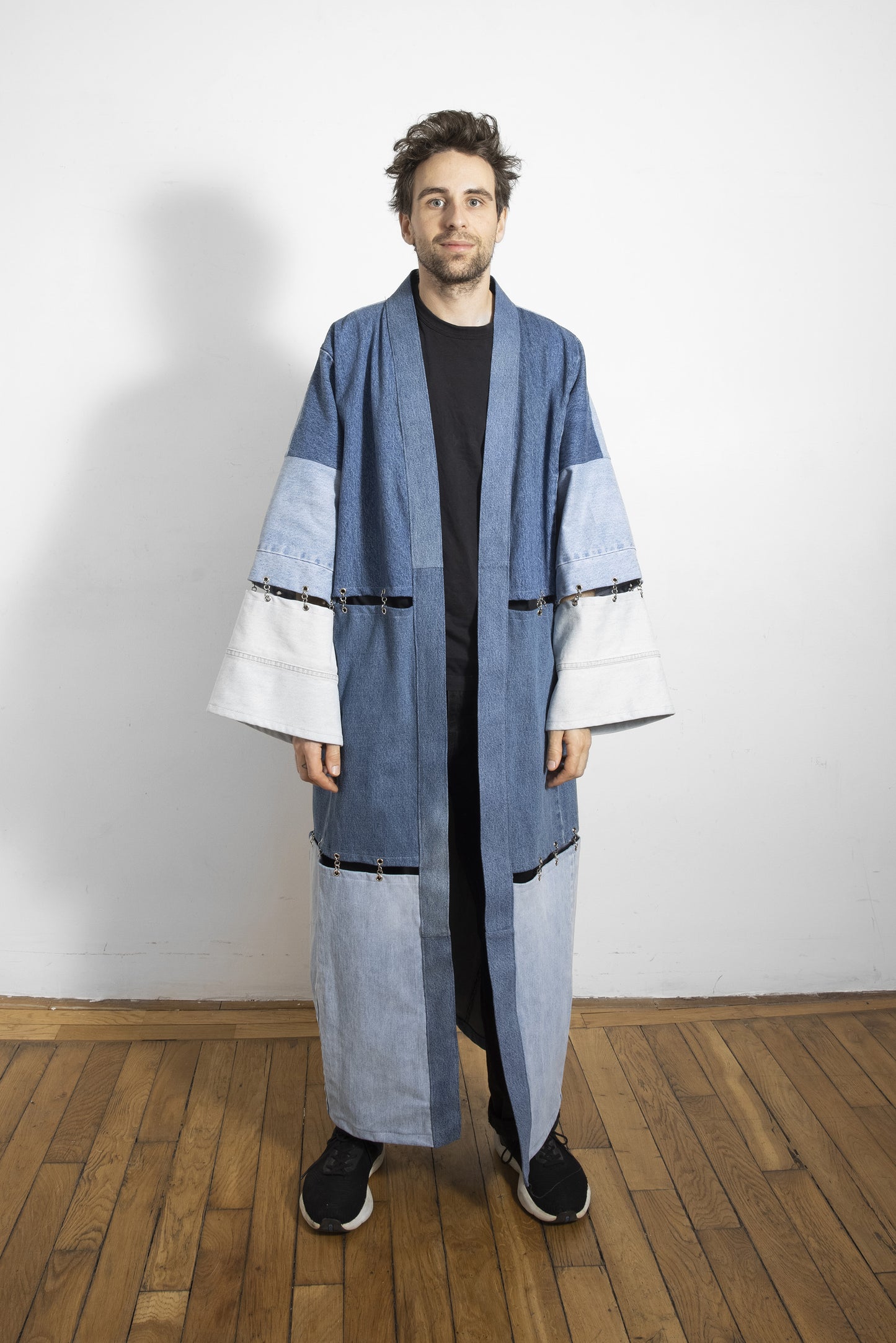 THE EXPERIMENT Denim kimono 01